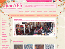 Tablet Screenshot of kimoyes.com